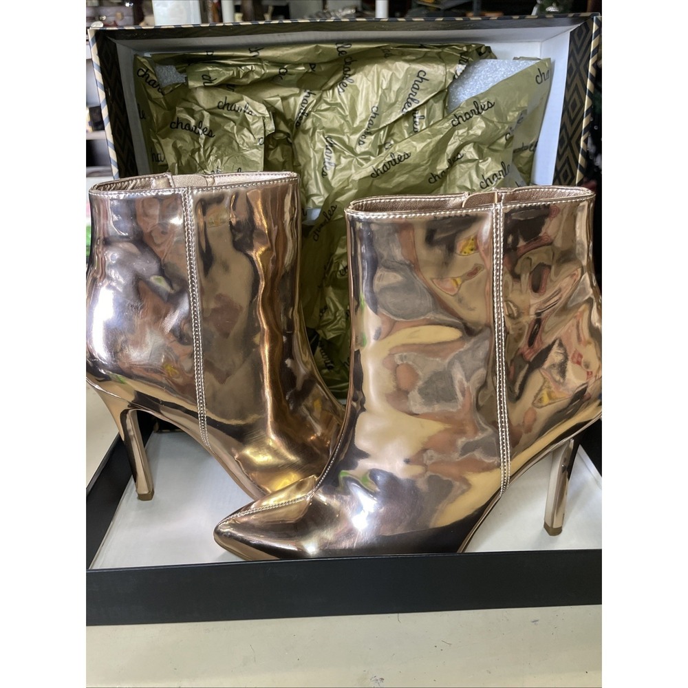 Charles David Metallic‎ Boots READ